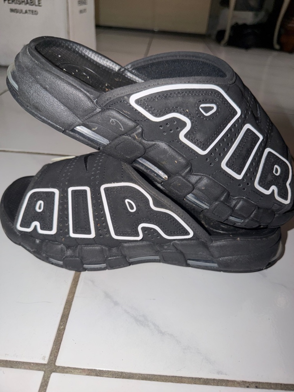 Men's Black Slip-On Sport Sandals - Casual Comfort